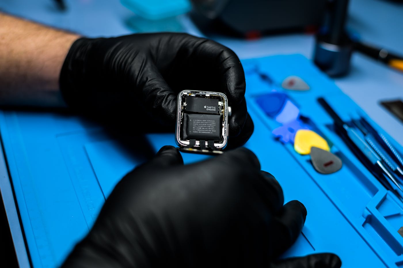 Panel de control de órdenes de reparación en MercuryFix